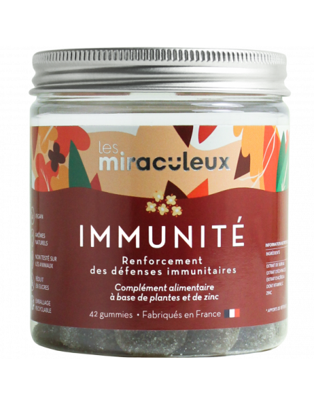 Les Miraculeux Gummies Immunité - 42 Gummies