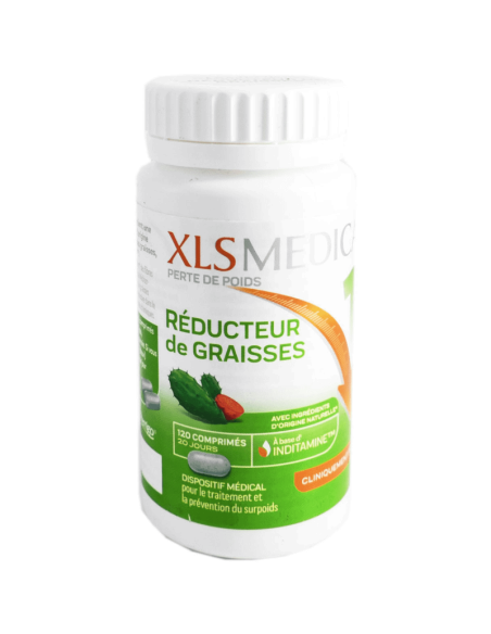 XLS Médical Réducteur de graisses + sucres - 120 comprimés