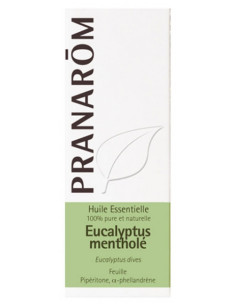 Pranarôm Huile Essentielle Eucalyptus Mentholé (Eucalyptus dives) - 10 ml