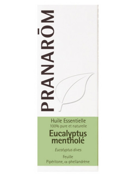 Pranarôm Huile Essentielle Eucalyptus Mentholé (Eucalyptus dives) - 10 ml