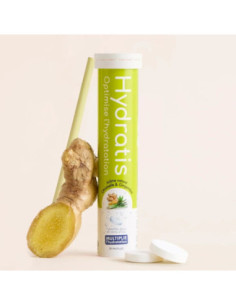 Hydratis Pastilles d'hydratation Citronnelle Gingembre - 20 pastilles