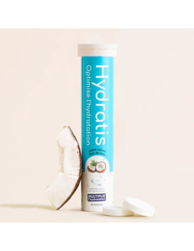 Hydratis Solution d'Hydratation noix de coco -  20 pastilles