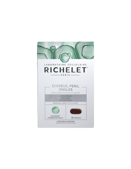 Richelet cheveux peau ongles - 90 capsules