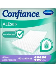 HARTMANN Confiance Alèse 60 x 90cm 8 Gouttes - 30 alèses