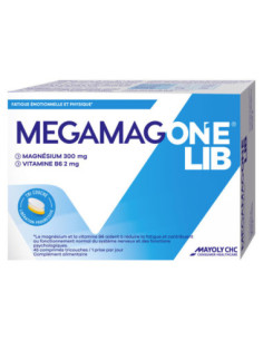 MegaMag One magnésium à libération prolongé - 45 comprimés