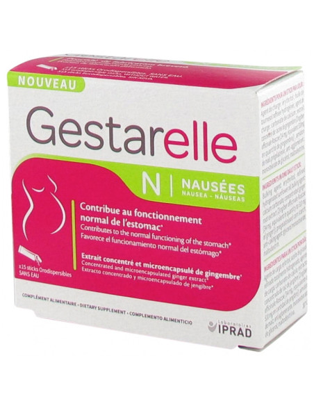 Gestarelle N Nausées - 15 Sticks Orodispersibles