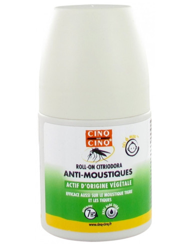 Cinq sur Cinq Roll-On Citriodora Anti-Moustiques - 50 ml