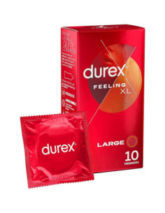 Durex Préservatifs Feeling XL - 10 préservatifs