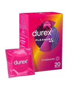 Préservatifs Pleasure Me Durex - 20 préservatifs