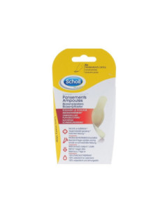 Scholl ExpertTreatment Pansements ampoules pour orteils - 6 pansements