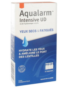 Bausch + Lomb Aqualarm Intensive UD - 30 x 0,5 ml