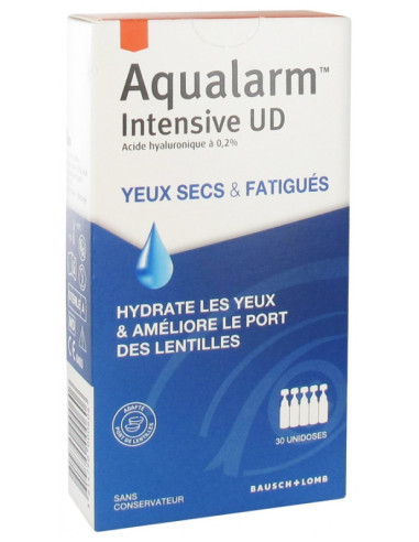 Bausch + Lomb Aqualarm Intensive UD - 30 x 0,5 ml