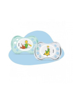 Dodie Sucettes Anatomiques Le Petit Prince 0-6 Mois Bleu
